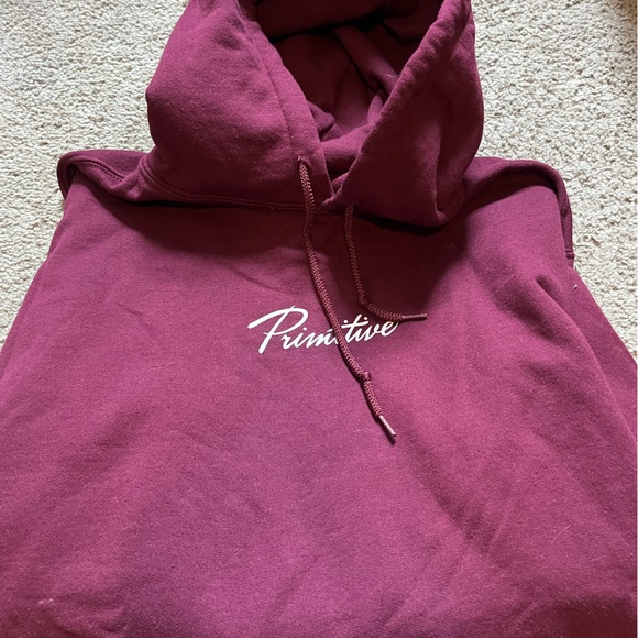 Primitive burgundy hoodie - Picture 4 of 4